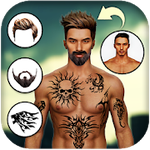 Man Tattoo & Hairstyle Editor For PC