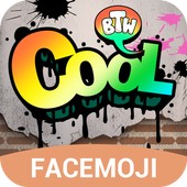 Cool Sticker With Graffiti Style For PC
