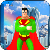 Flying Super Hero City Rescue Missions For PC