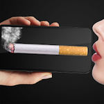 Virtual Cigarette Smoking (prank)