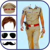 Men Police Suit Photo Editor For PC