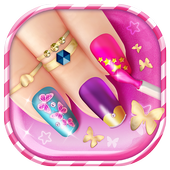 Cute Nail Salon Game For Girls  For PC