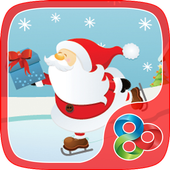 Happy Santa GO Launcher Theme For PC