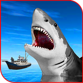 Shark Attack Blue Whale 3D Adventure Game