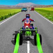 Light ATV Quad Bike Racing, Traffic Racing Games For PC