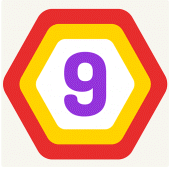 UP 9 - Hexa Puzzle! Merge Numbers to get 9 For PC