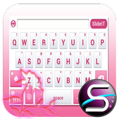 SlideIT Pink Flower Skin For PC