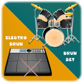Electro Drum Pad and Drum Set For PC