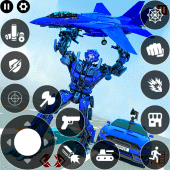 Flying Car Games - Super Robot Transformation Game For PC