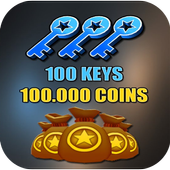 Keys & Coins For Subway Surfer For PC