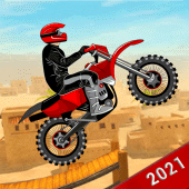 Xtreme trail: 3D Racing - Offline Dirt Bike Stunts For PC