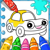 Cars Coloring Book for Kids - Doodle, Paint & Draw For PC