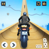 Mega Ramp Stunt Bike Games 3D For PC