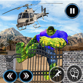 Incredible Monster VS US Army Prison Action Games