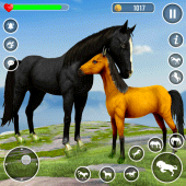 Virtual Wild Horse Family Game in PC (Windows 7, 8, 10, 11)