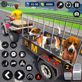 ATV Bike Dog Transporter Cart Driving Dog Games APK 1.8
