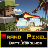 Grand Pixel Royale Battlegrounds Mobile Battle 3D For PC