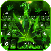 Rasta Weed Keyboard Theme For PC