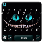 Cheshire Devil Cat Smile Keyboard