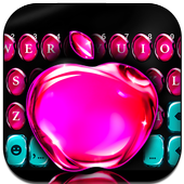 OS11 Glass Pink Apple For PC