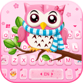 Pink Cute Owl For PC