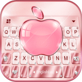 Rose Gold Keyboard - Phone8,OS12 ,Emojis