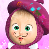 Masha and the Bear: Coloring For PC