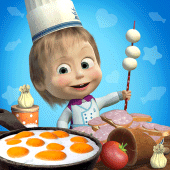 Masha and Bear: Cooking Dash For PC