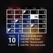 Calendar Widget Month + Agenda For PC