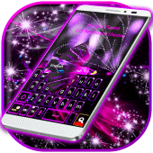 Purple Keyboard Theme For PC