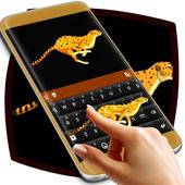 Black Cheetah Animated Keyboard For PC