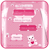 Pink SMS Themes For PC