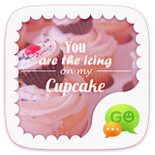 GO SMS PRO CUPCAKE THEME For PC