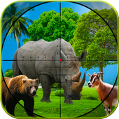 Hunting Jungle Wild Animals FPS Shooting Games For PC