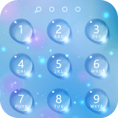Lock screen - water droplets