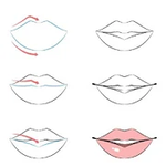 Drawing Lips Tutorial Step by Step For PC