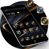 Golden Black Theme for P10 For PC