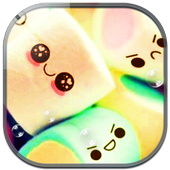 Smiley Face Marshmallow Theme For PC