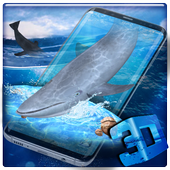 3D Blue Whale / Shark Simulator Theme For PC