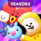 LINE HELLO BT21- Cute bubble-shooting puzzle game! For PC
