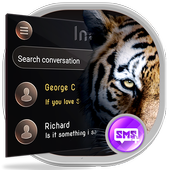 Tiger SMS Messenger Theme For PC