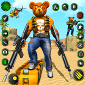 Teddy Bear Gun Shooting Games