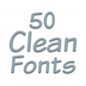 Fonts for FlipFont 50 Clean For PC
