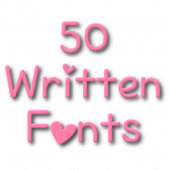 Fonts for FlipFont 50 Written For PC