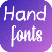 Hand Fonts For PC