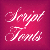 Fonts Script for FlipFont Free For PC