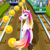 My Fun Run Rainbow Unicorn 4 For PC