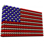 Flags Magnetic Balls Coloring - Magnet World 3D