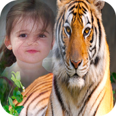 Tiger Photo Frame For PC