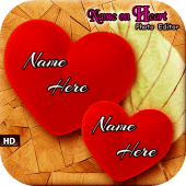 Name on Heart Photo Editor For PC